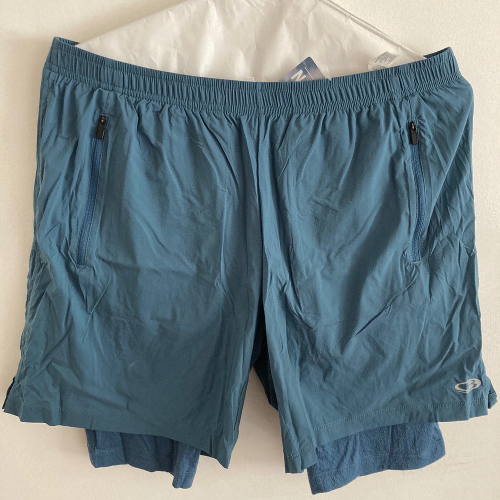 Icreabreaker blue shorts Brand New with tags